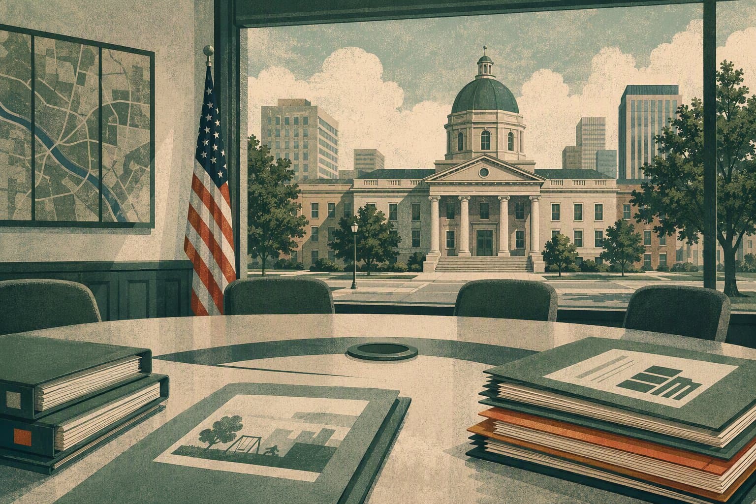 Civic Priorities - illustration, Jake Team LLC