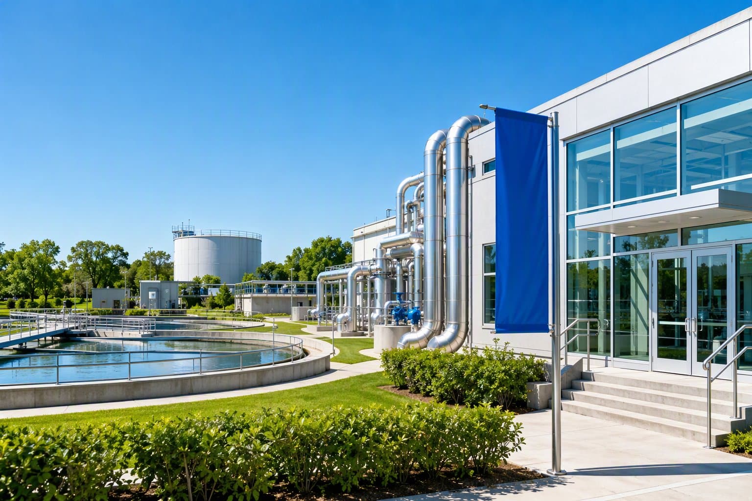 Civic Water Infrastructure - illustration, Jake Team LLC