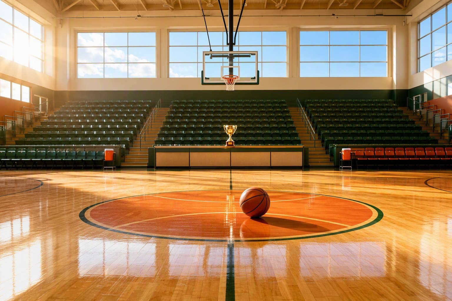 Basketball Victory - illustration, Jake Team LLC