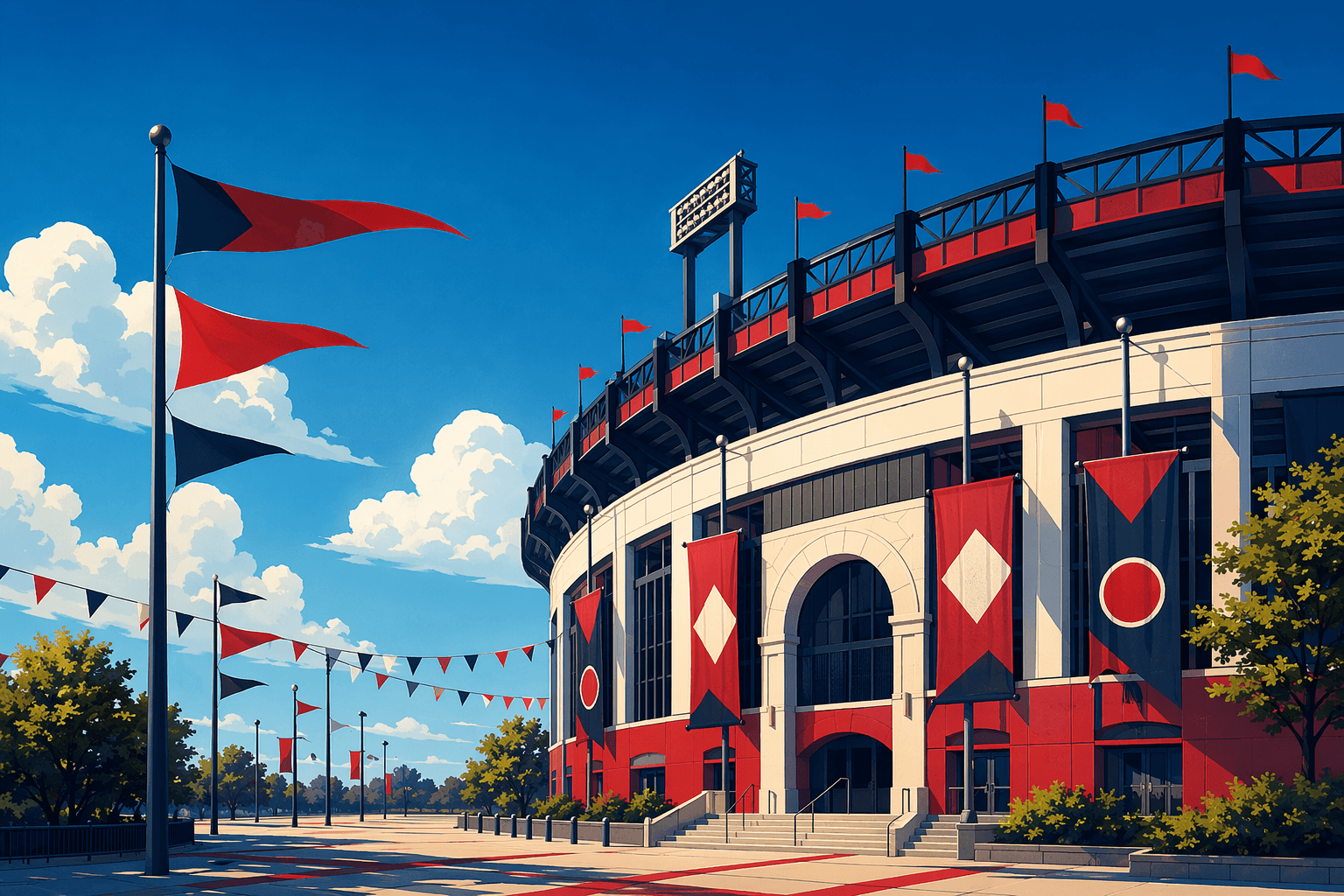 Baseball victory - illustration, Jake Team LLC