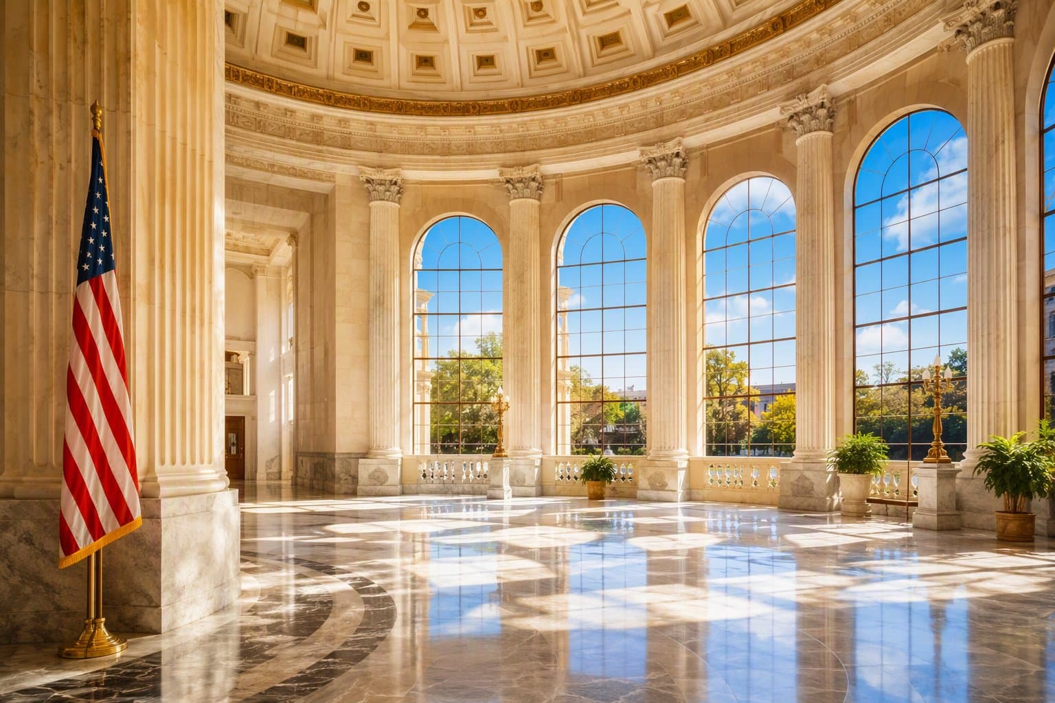 Civic Government Hall - illustration, Jake Team LLC