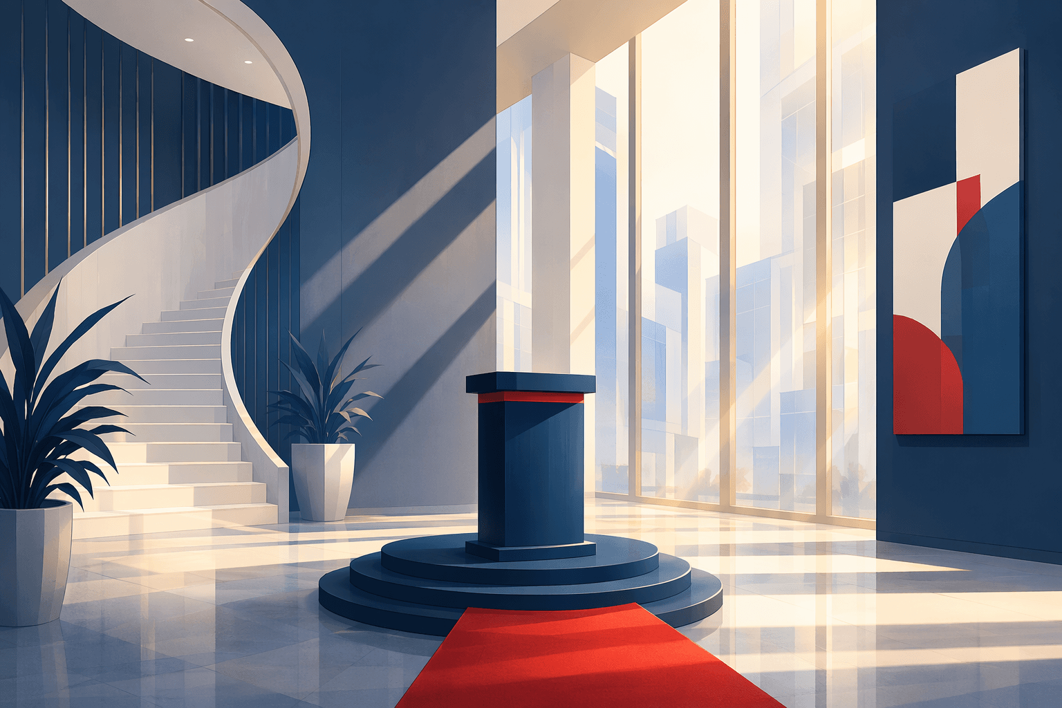 Leadership Promotion - illustration, Jake Team LLC