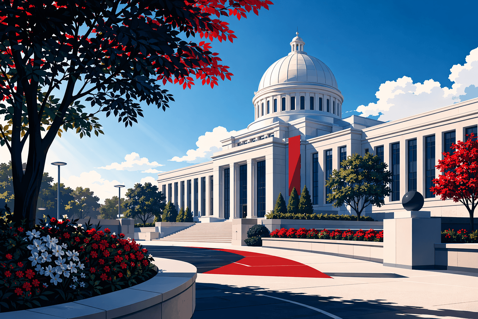 Civic Unity and Growth - illustration, Jake Team LLC
