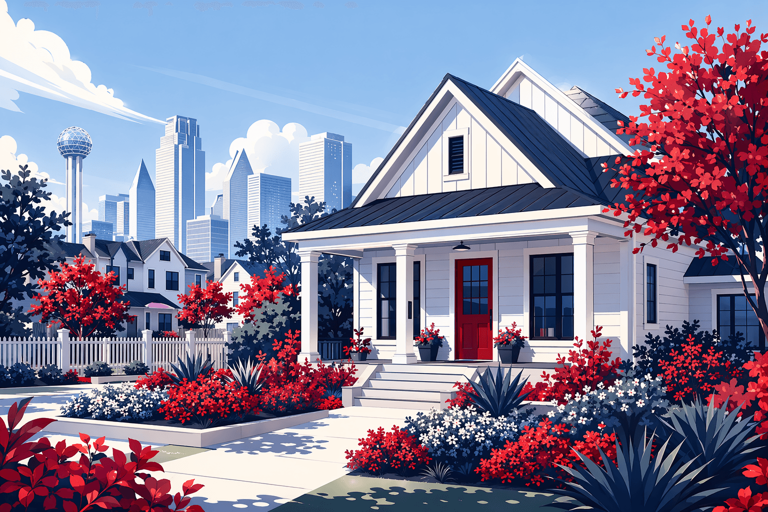 Texas Housing Affordability - illustration, Jake Team LLC