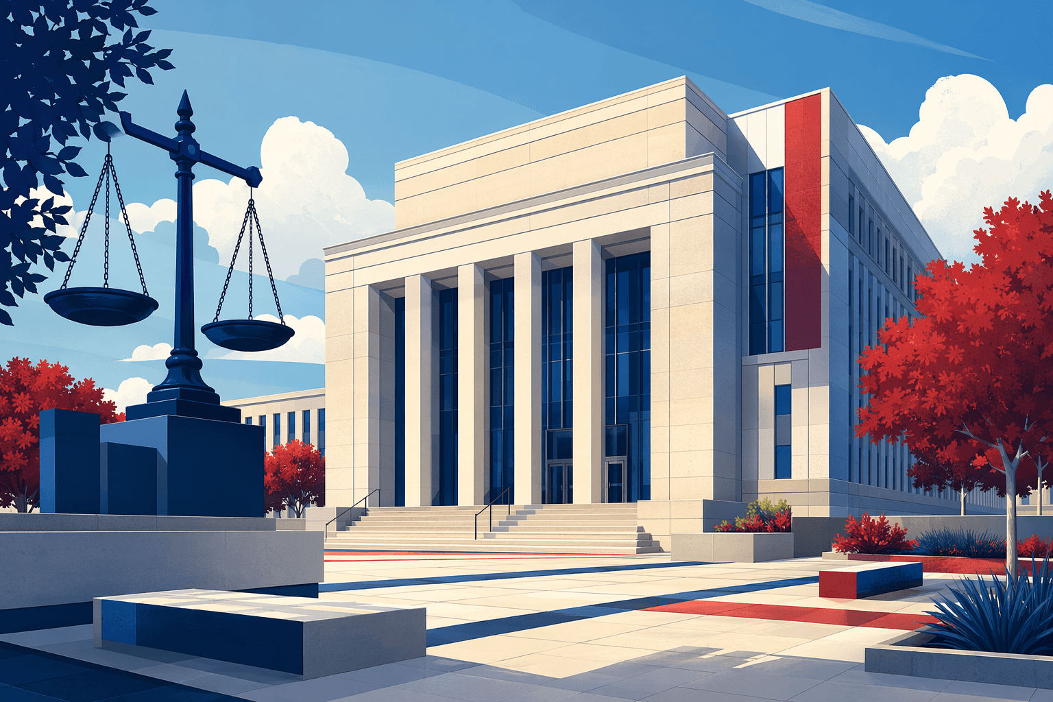 Justice and Procedure - illustration, Jake Team LLC