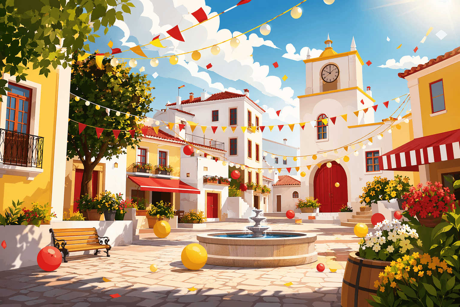 Community Lottery Celebration - illustration, Jake Team LLC