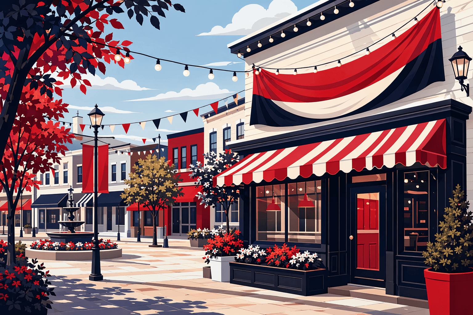 New Venue Opening - illustration, Jake Team LLC