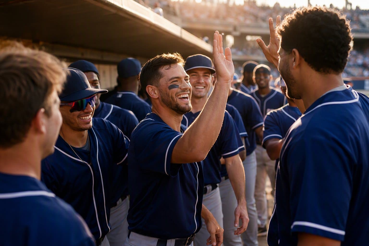 Baseball Victory - illustration, Jake Team LLC
