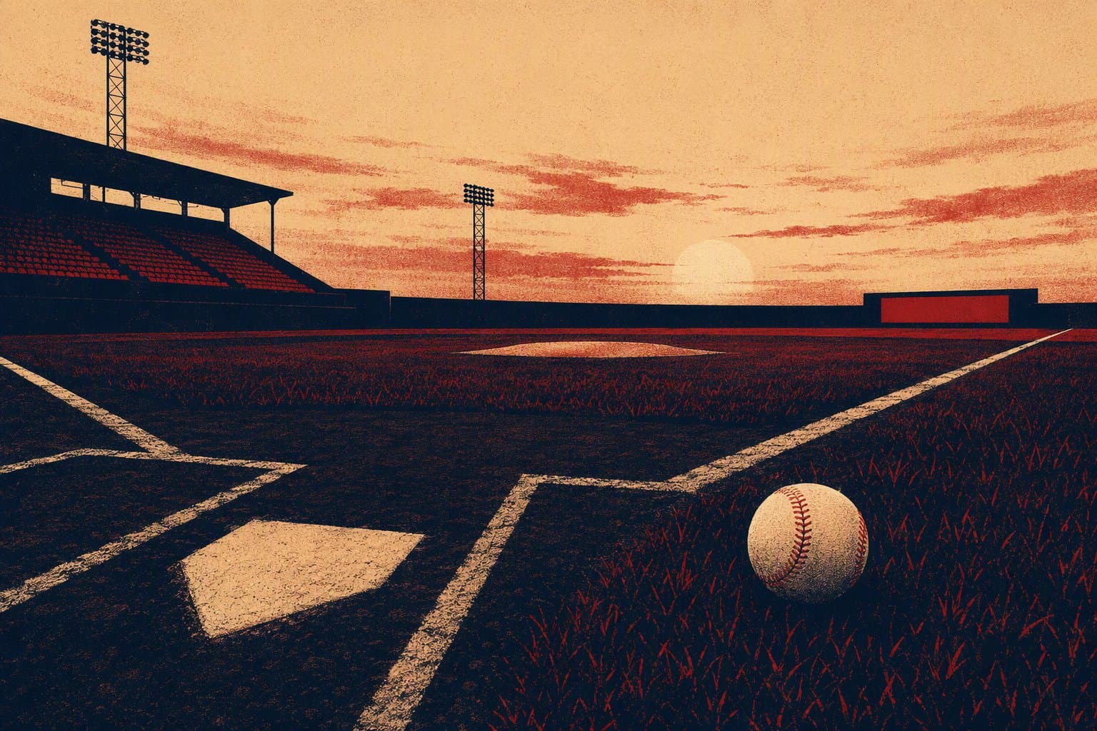 Baseball Victory - illustration, Jake Team LLC