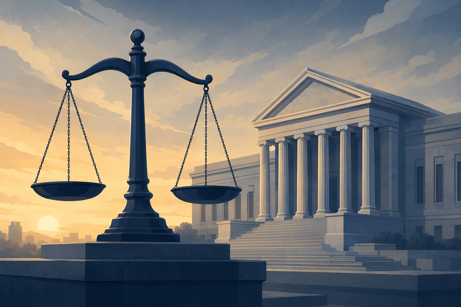 Justice and Sentencing - illustration, Jake Team LLC