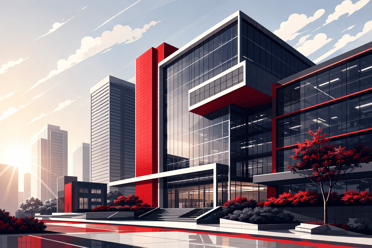 Corporate Acquisition - illustration, Jake Team LLC