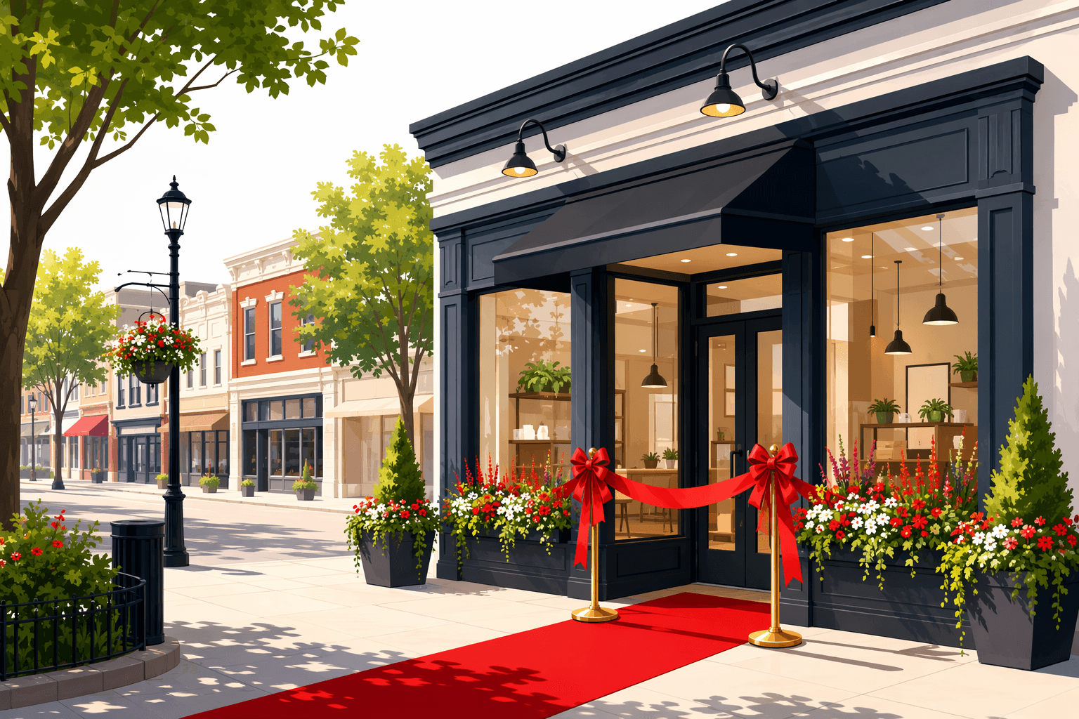 New Business Opening - illustration, Jake Team LLC