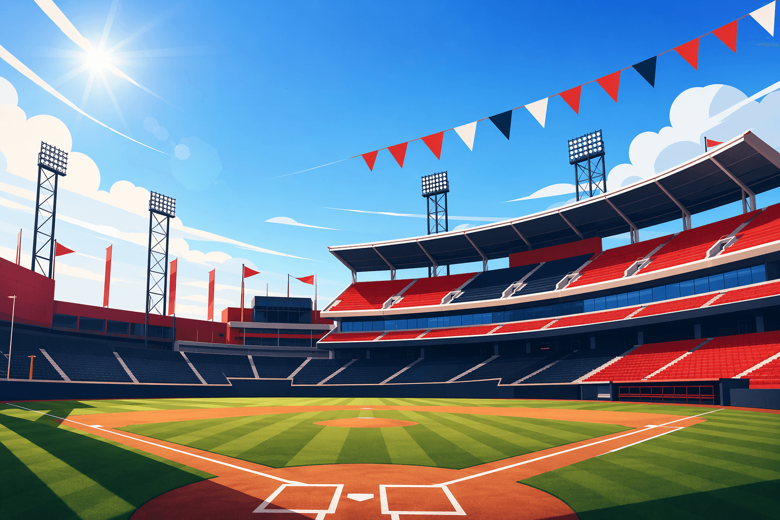 Baseball Victory - illustration, Jake Team LLC