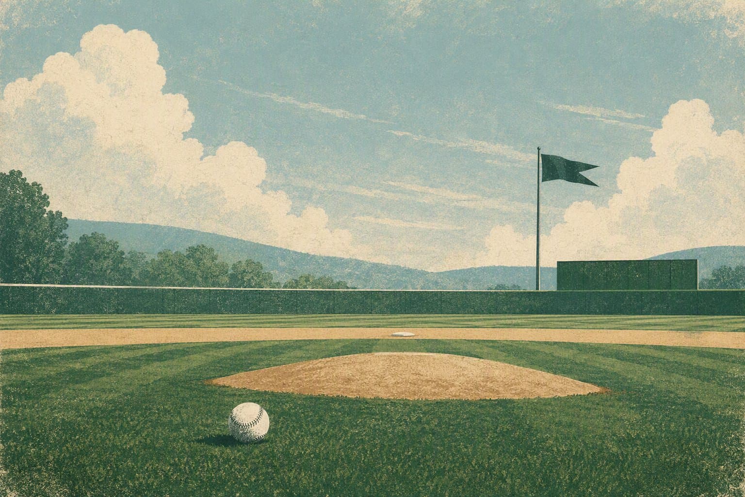 Baseball Victory - illustration, Jake Team LLC