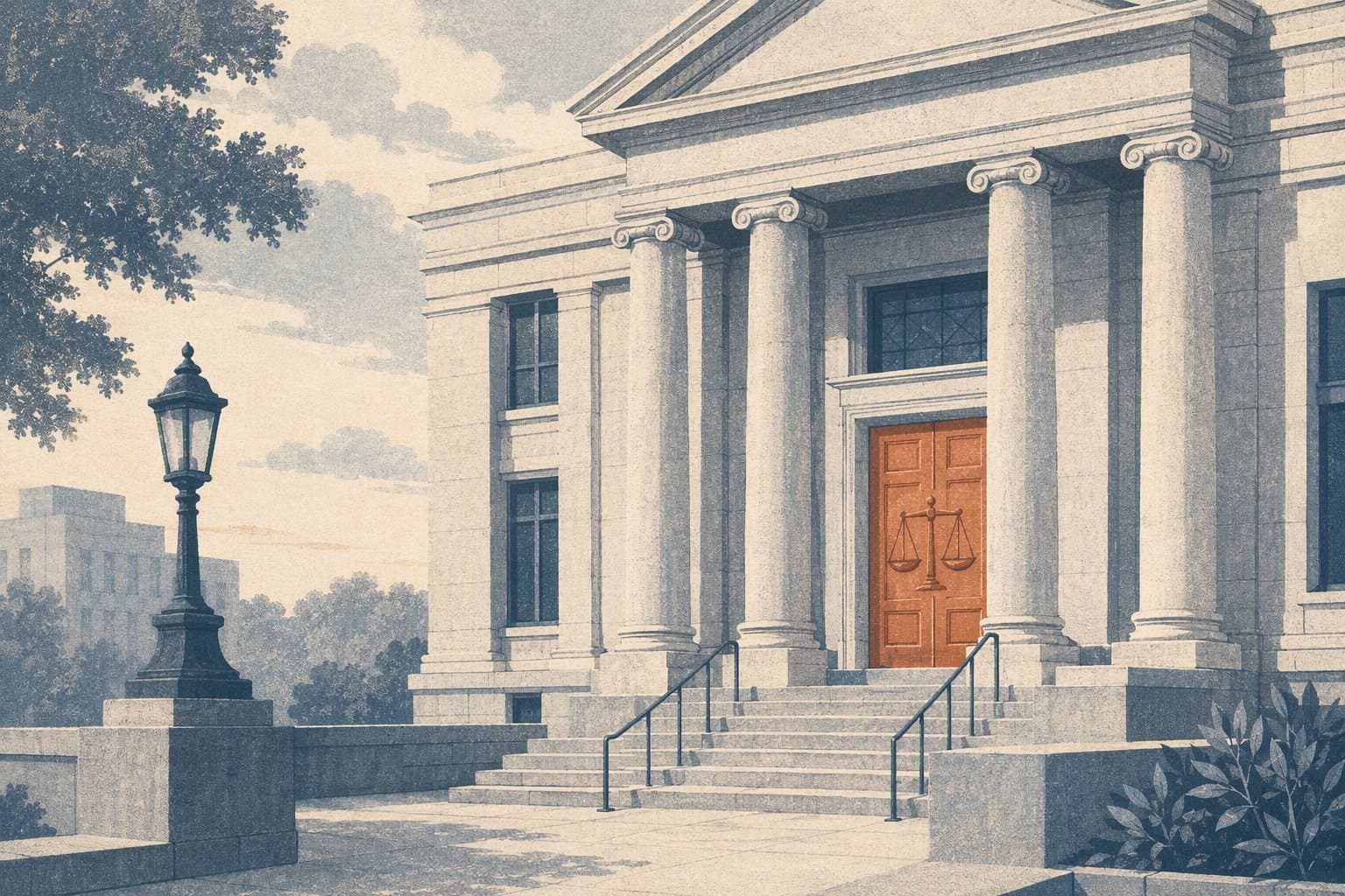 Denton traffic court - illustration, Jake Team LLC