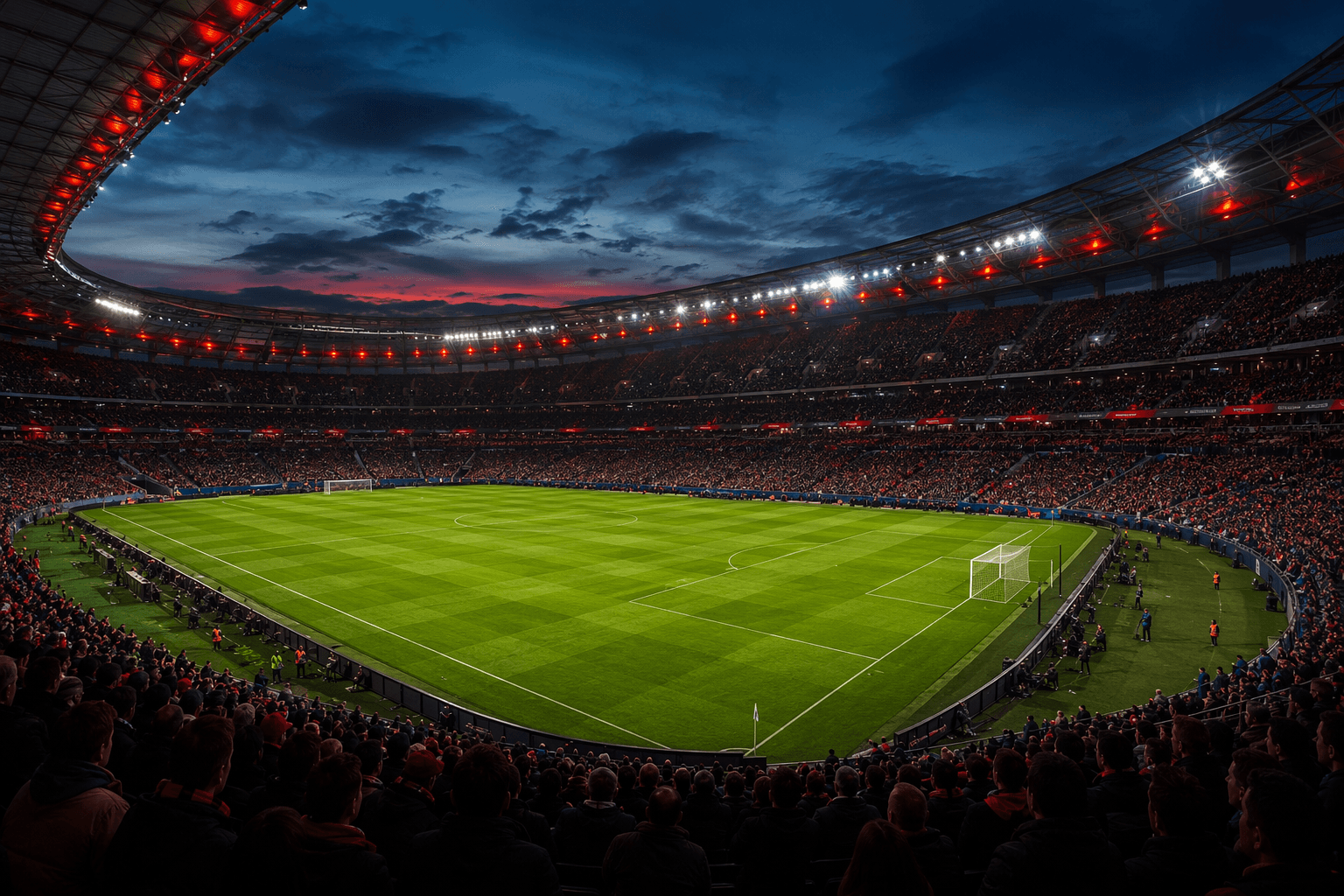 Soccer Stadium Atmosphere - illustration, Jake Team LLC