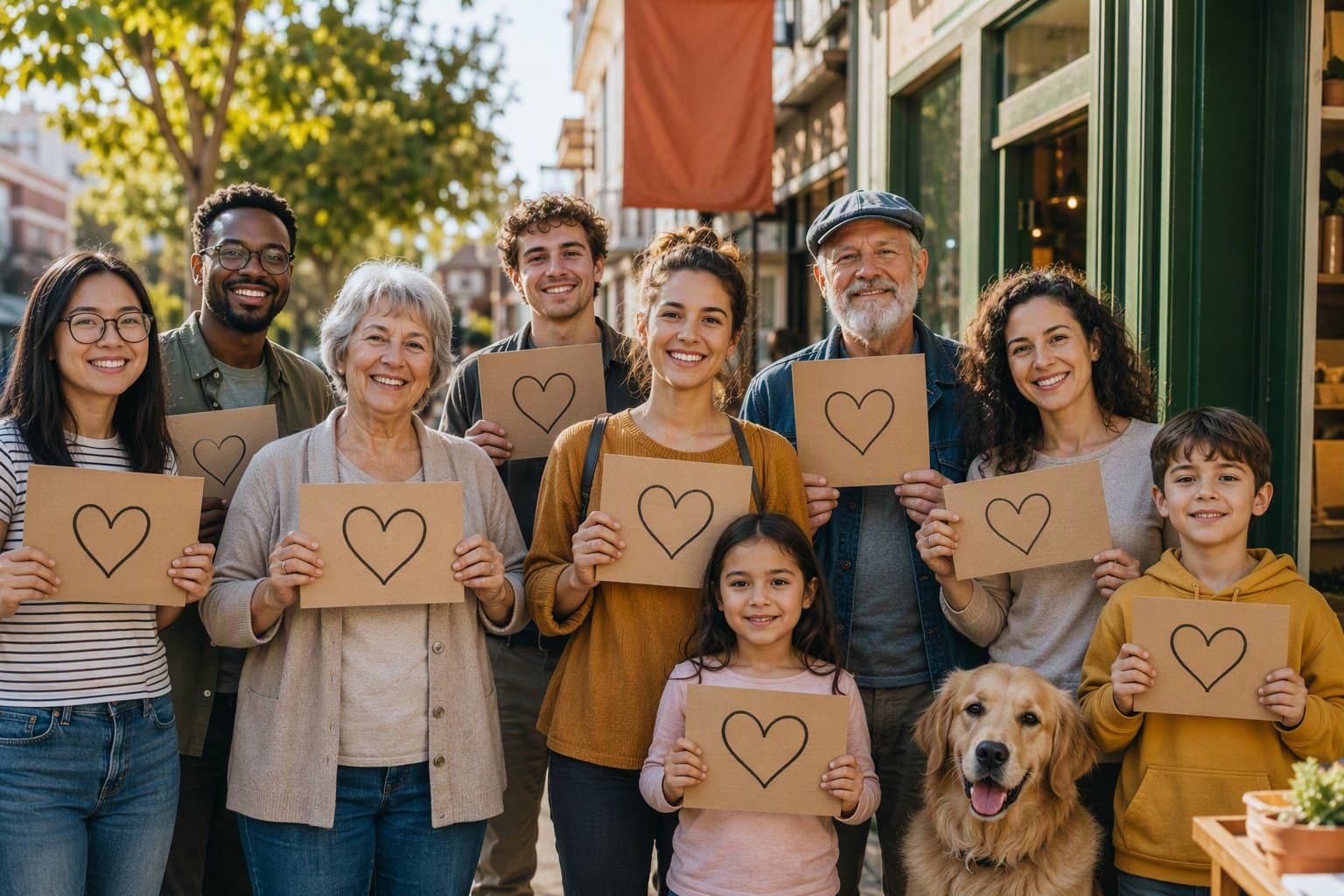 Community Giving - illustration, Jake Team LLC