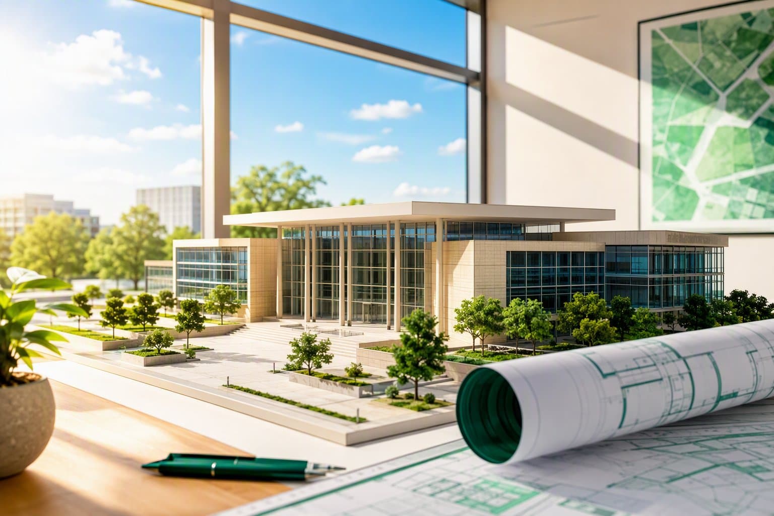 Civic Infrastructure Planning - illustration, Jake Team LLC
