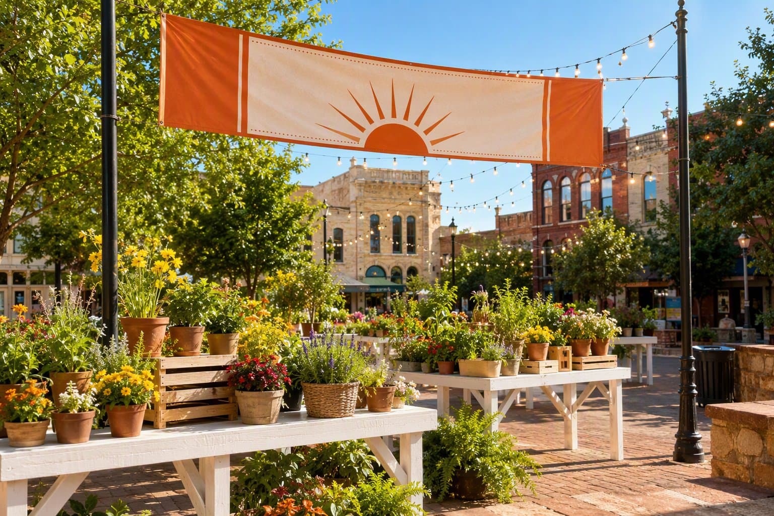 Garden Expo Denton - illustration, Jake Team LLC