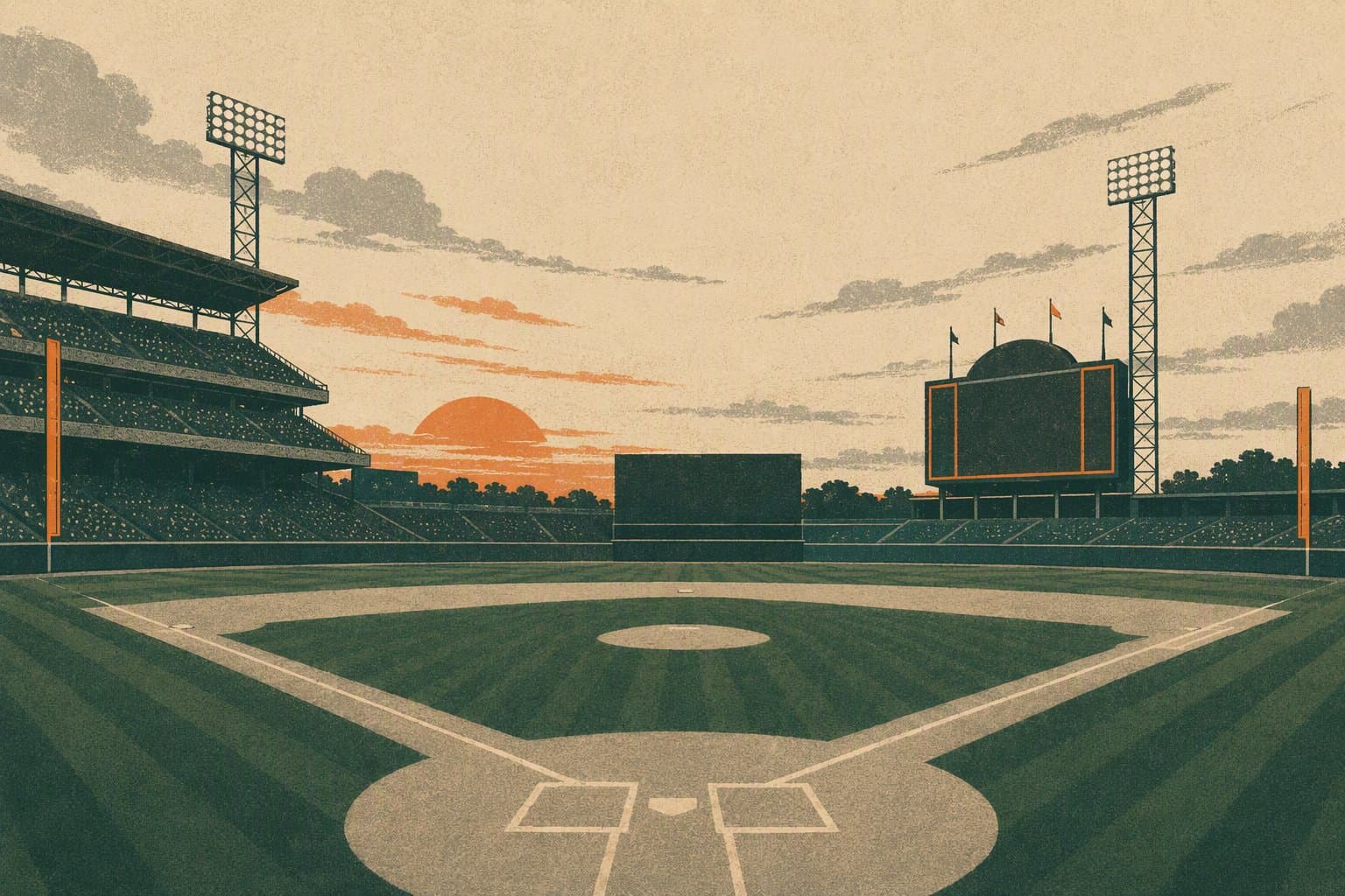 Baseball Victory - illustration, Jake Team LLC