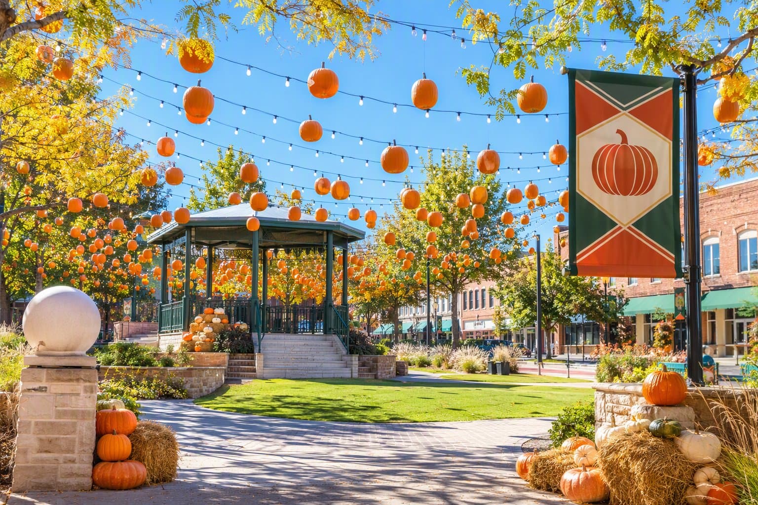 Denton Halloween Festival - illustration, Jake Team LLC