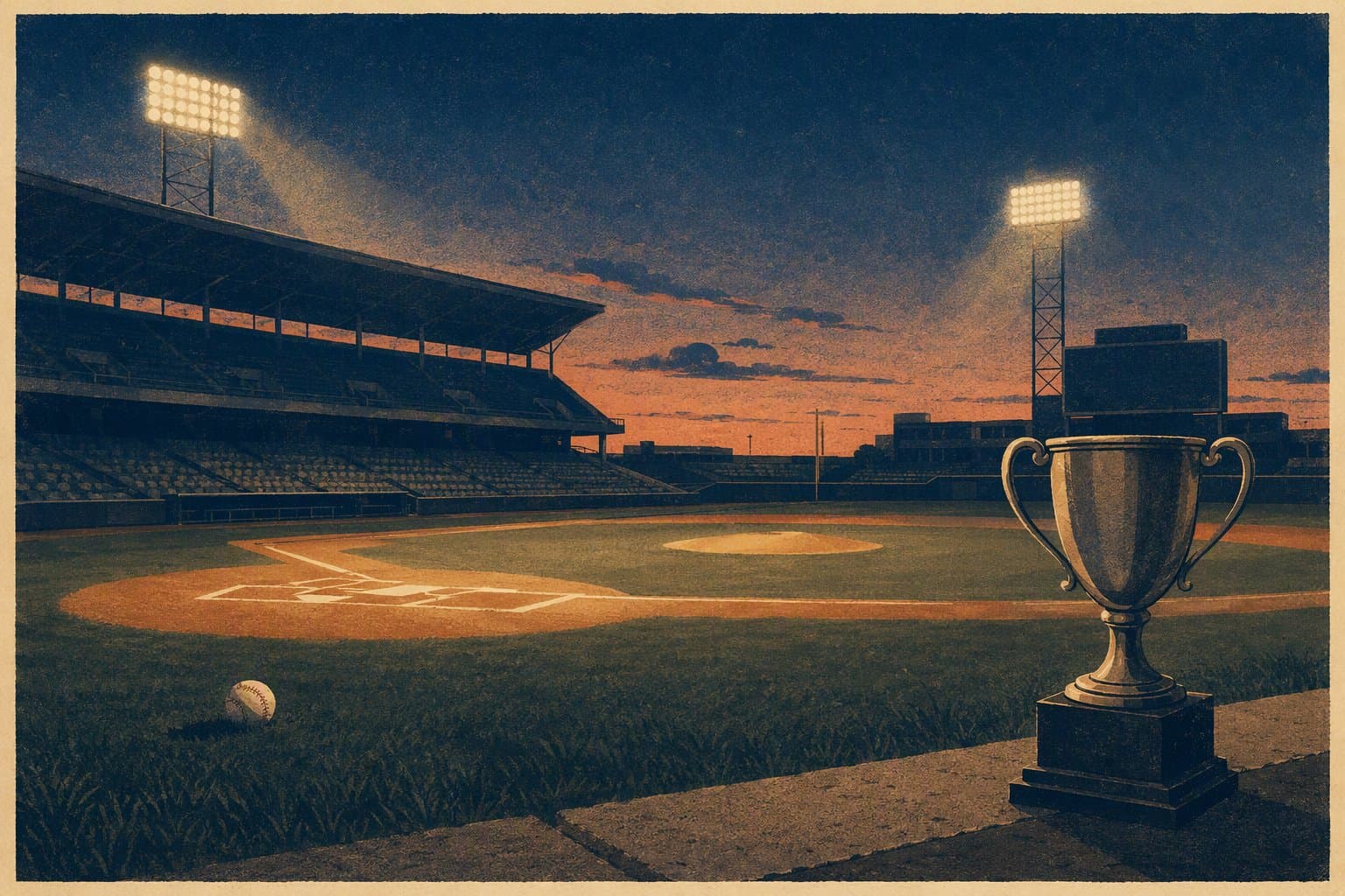 Postseason Victory - illustration, Jake Team LLC