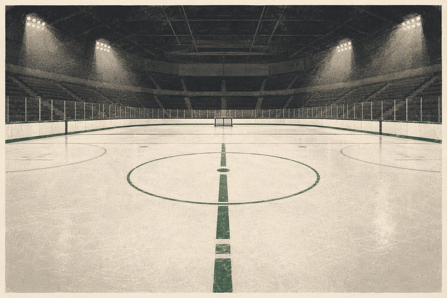 hockey arena - illustration, Jake Team LLC