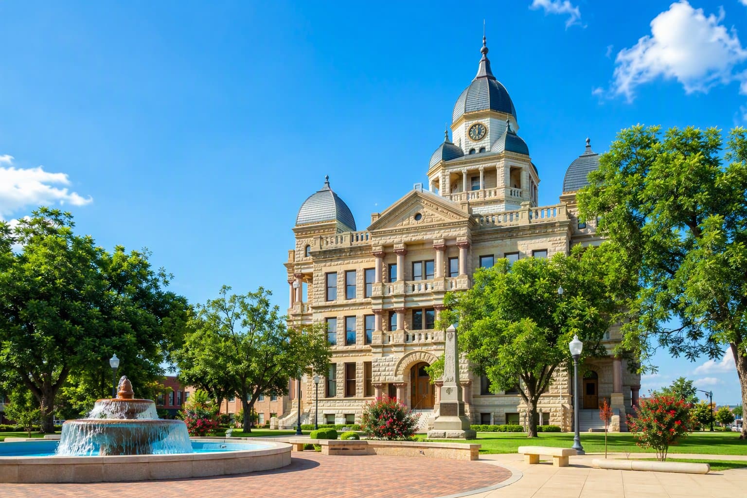 Denton City Hall - illustration, Jake Team LLC