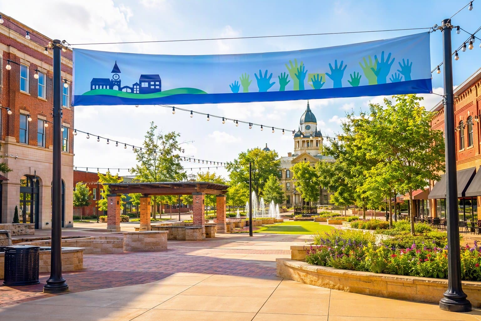 Denton Community Hope - illustration, Jake Team LLC