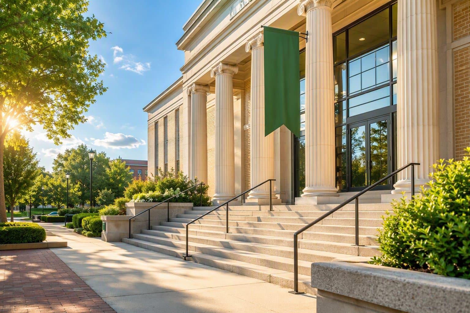 Denton City Hall - illustration, Jake Team LLC