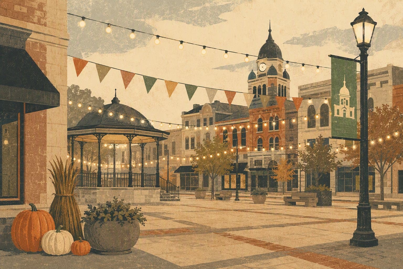 Denton Blocktober - illustration, Jake Team LLC