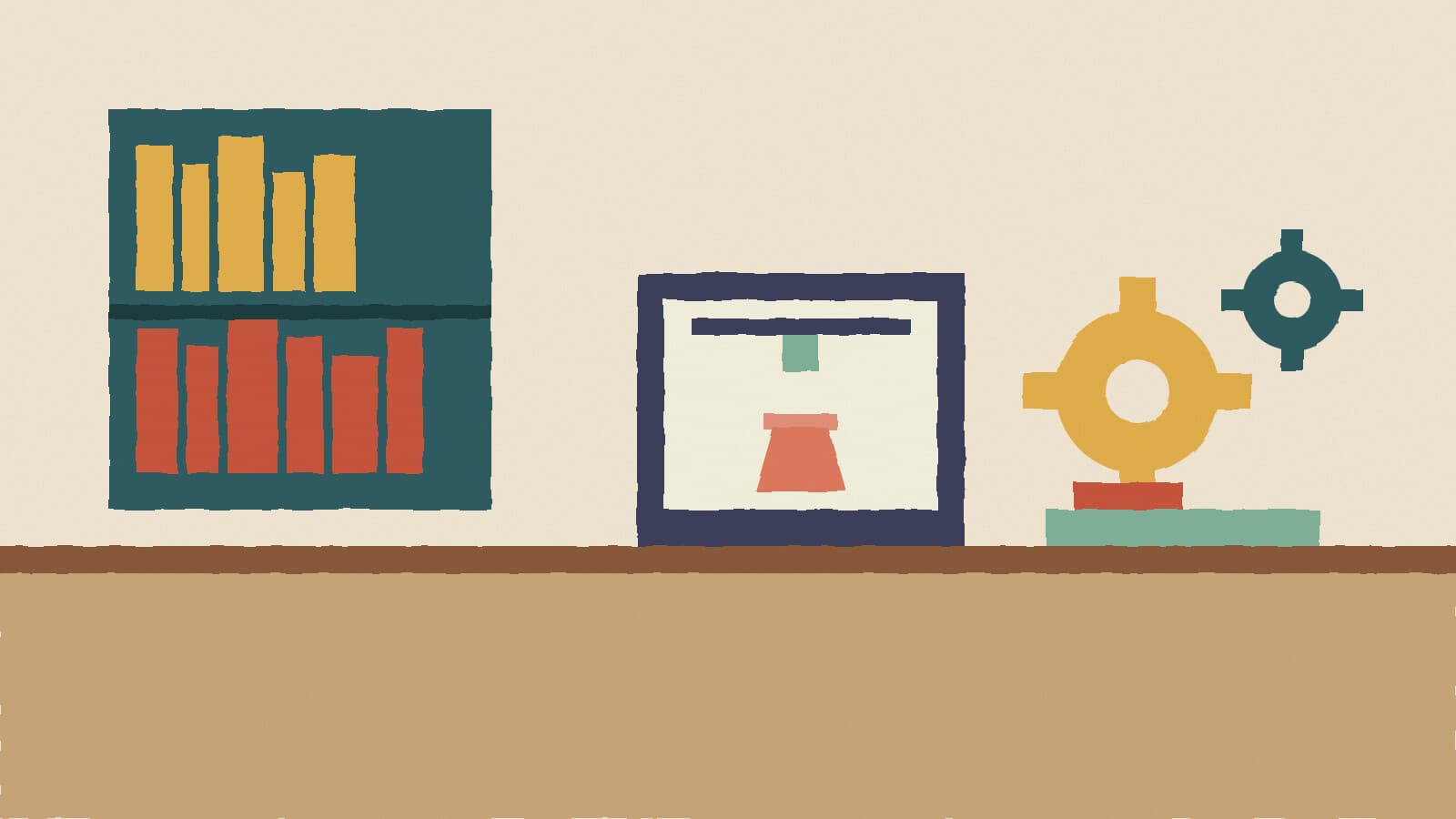 Library makerspace workbench - illustration, Jake Team LLC
