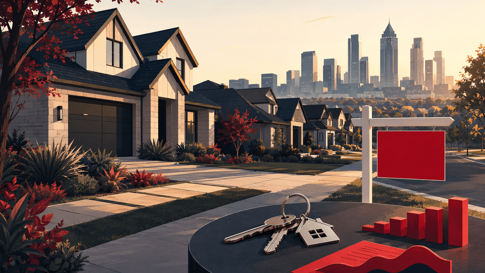 Frisco housing market. Illustration: Jake Team LLC