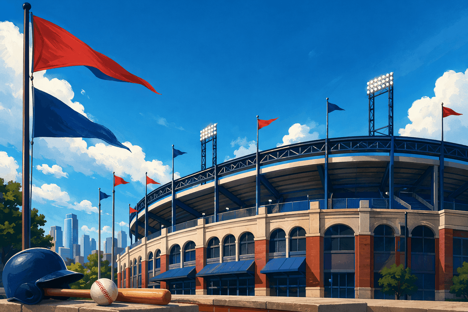 Baseball All-Star - illustration, Jake Team LLC
