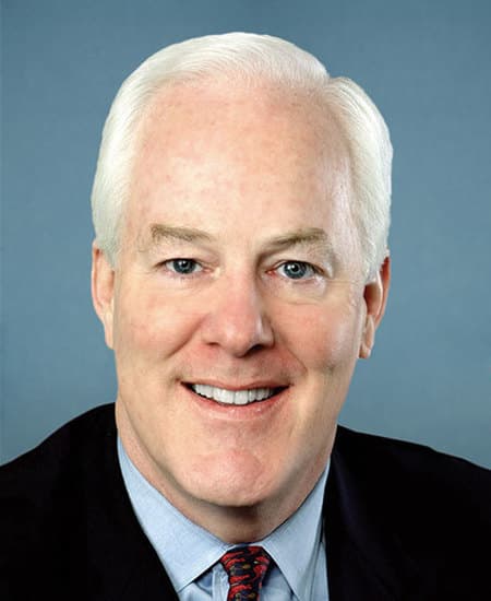 Official congressional portrait of John Cornyn (public domain)