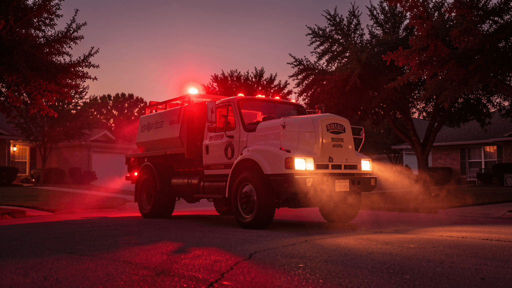 Frisco West Nile virus mosquito spraying — illustration, Jake Team LLC