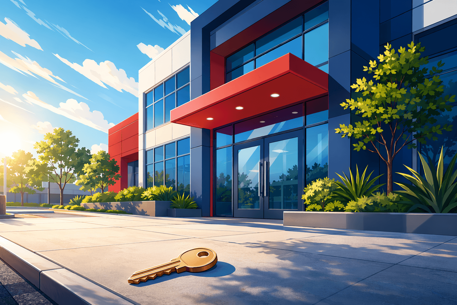 New Business Office - illustration, Jake Team LLC