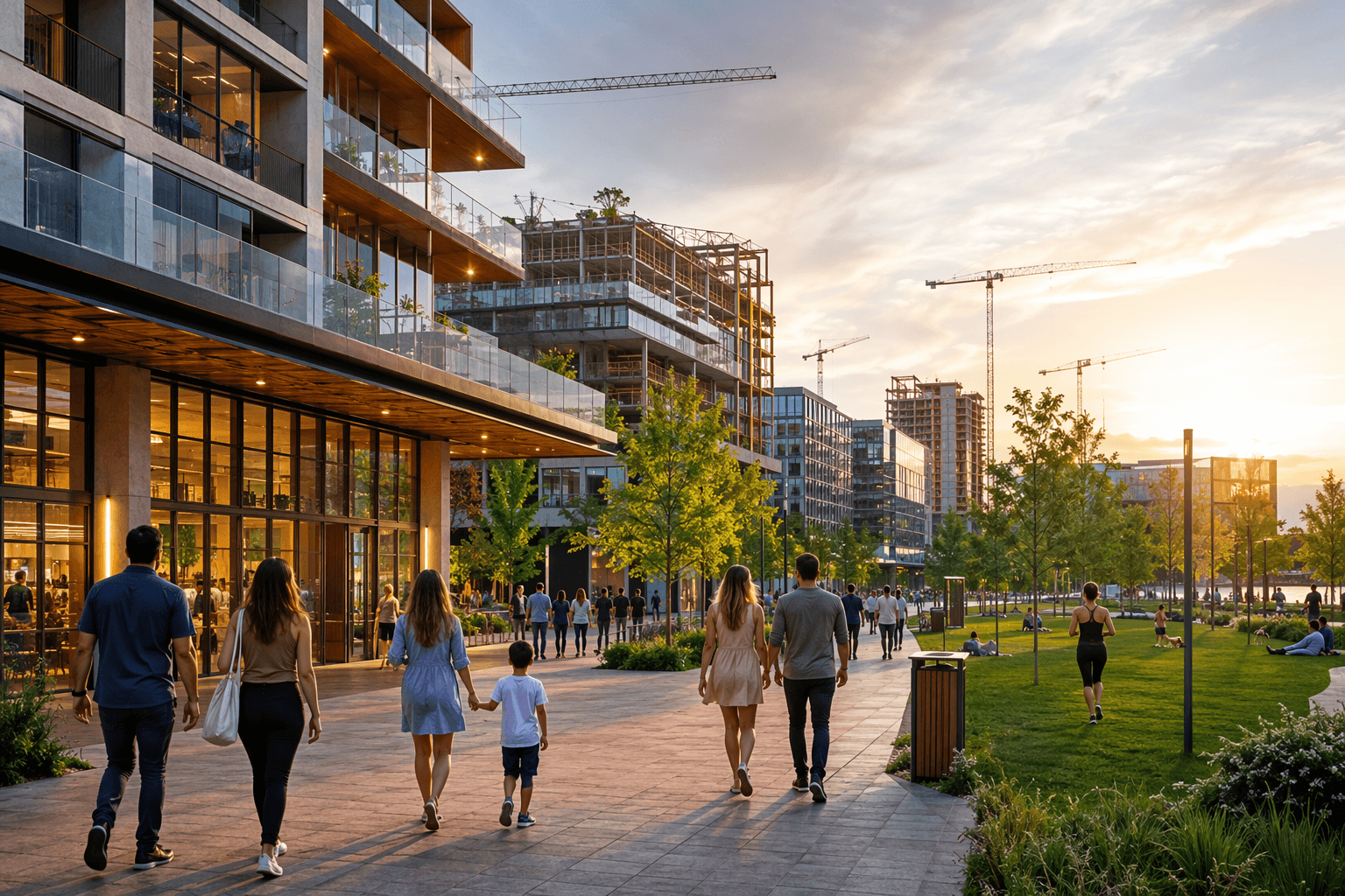 urban development planning - illustration, Jake Team LLC