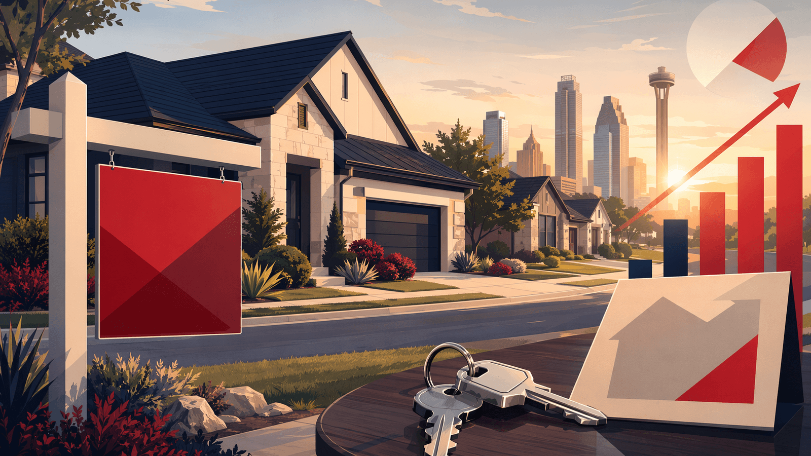 Frisco housing market. Illustration: Jake Team LLC